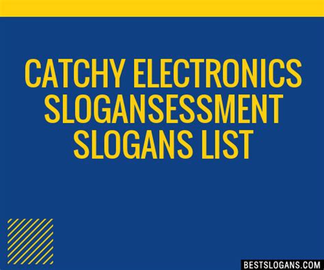 100+ Catchy Electronic Store Slogans 2024.